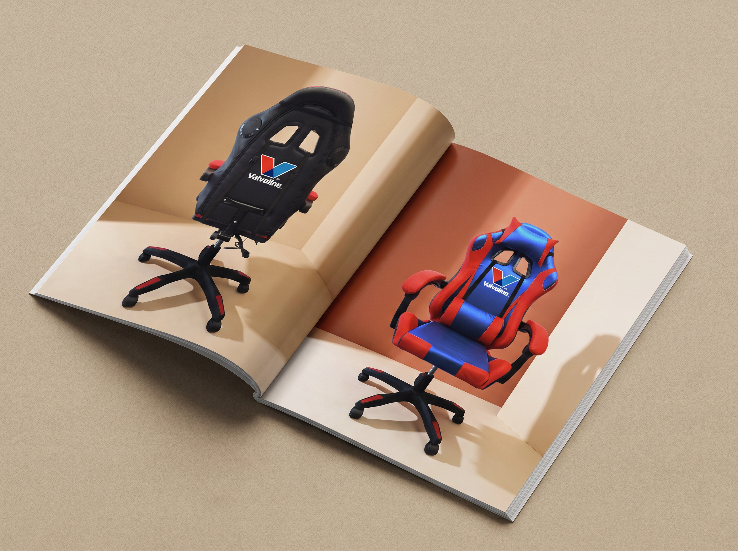 Valvoline — Branded Chair — Front